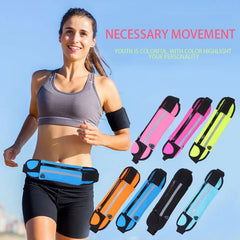 Waterproof Waist Bag Running Phone Holder Gym Women Cycling Belt