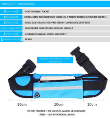 Waterproof Waist Bag Running Phone Holder Gym Women Cycling Belt