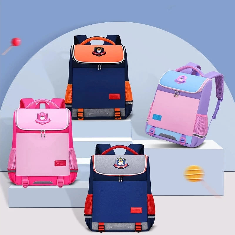 Kids School Bags Boys Girls Waterproof School Backpacks