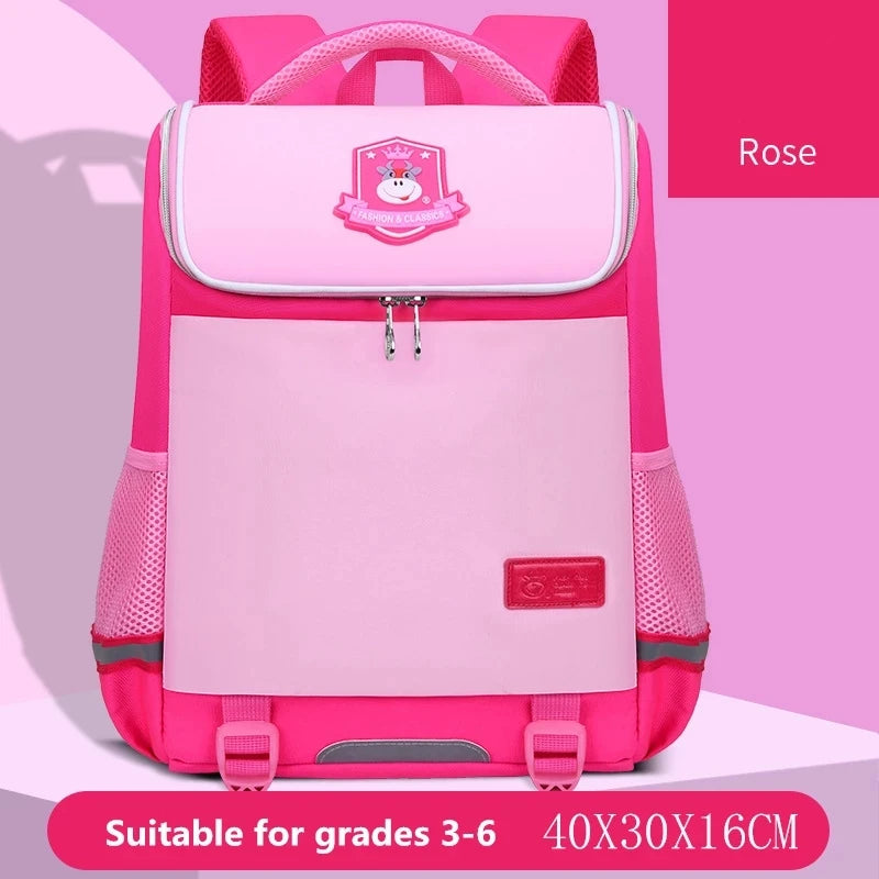 Kids School Bags Boys Girls Waterproof School Backpacks