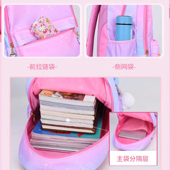 Waterproof Girls School Backpack Orthopedic Backpacks Kids Mochila