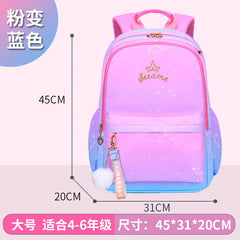 Waterproof Girls School Backpack Orthopedic Backpacks Kids Mochila