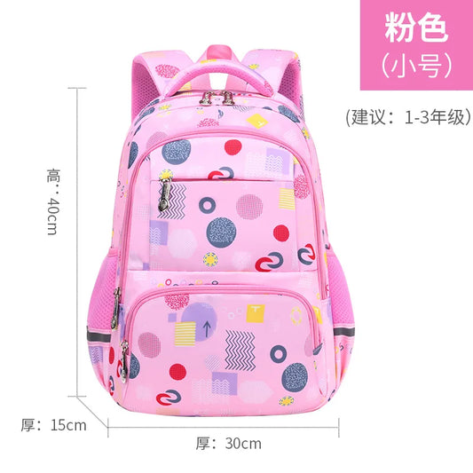 Waterproof Girls School Backpack Kids Satchel Orthopedic Bag