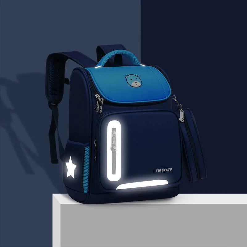 Waterproof Children School Bags Primary School Backpacks Boys Girls Kids Satchel