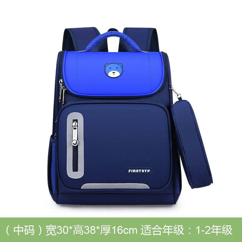 Waterproof Children School Bags Primary School Backpacks Boys Girls Kids Satchel