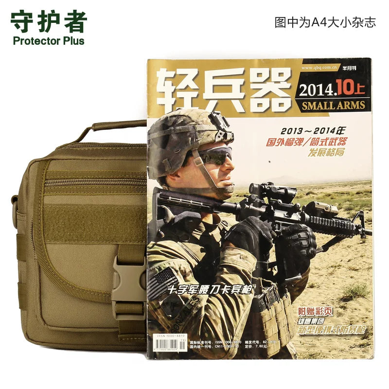 Waterproof Nylon Women Shoulder Bag Military Enthusiasts Handbag