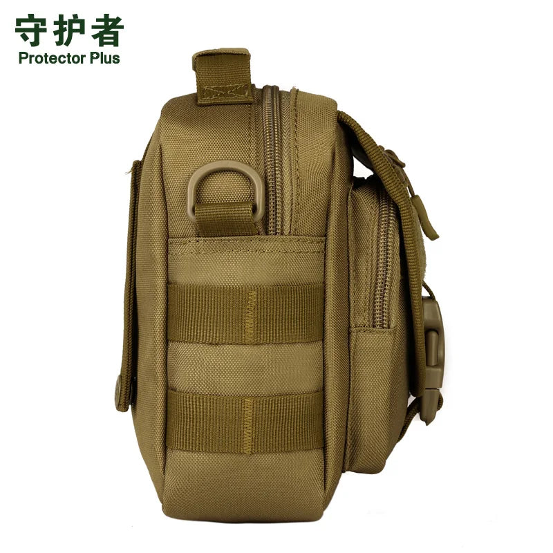 Waterproof Nylon Women Shoulder Bag Military Enthusiasts Handbag