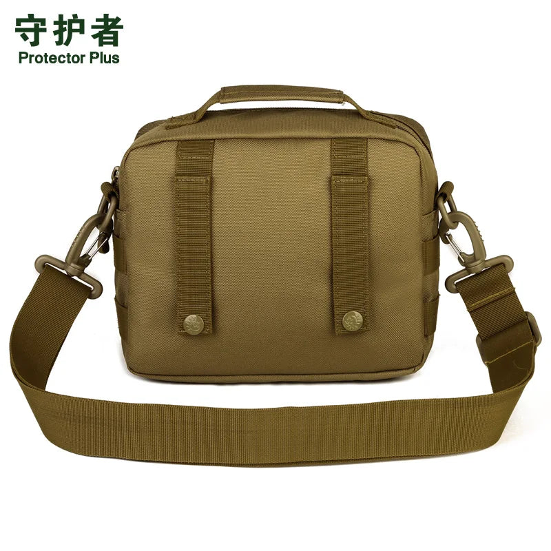 Waterproof Nylon Women Shoulder Bag Military Enthusiasts Handbag