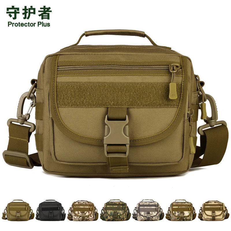 Waterproof Nylon Women Shoulder Bag Military Enthusiasts Handbag