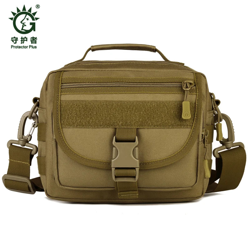 Waterproof Nylon Women Shoulder Bag Military Enthusiasts Handbag