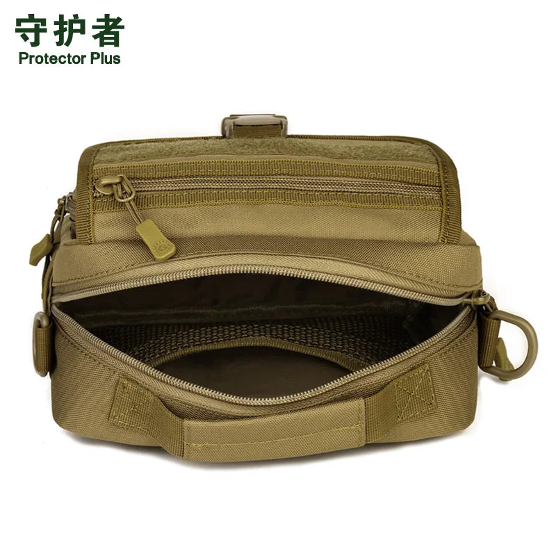 Waterproof Nylon Women Shoulder Bag Military Enthusiasts Handbag