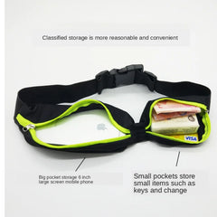 Waterproof Running Waist Belt Bag Multifunctional Men Women Bum Bag
