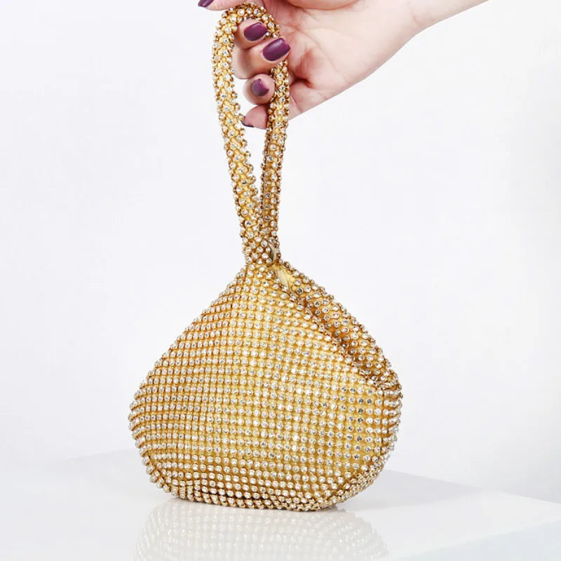 Diamonds MINI Handbag Evening Clutch Bag Purse Euro-America