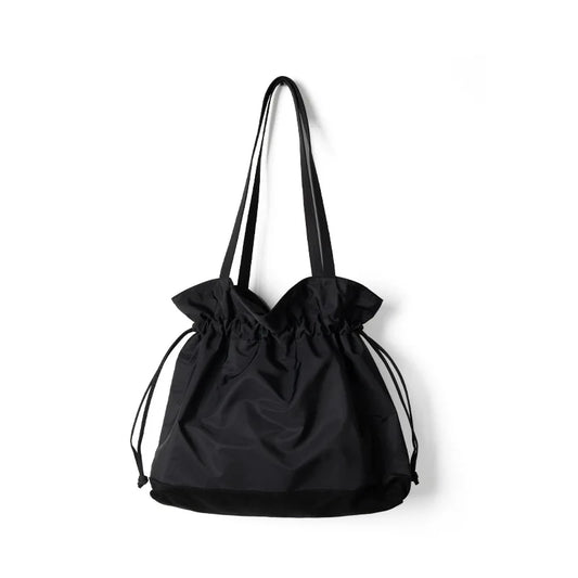 Women Shoulder Bag Soft Nylon Bucket Handbag Ladylike Bag