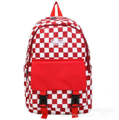 Women Backpack School Bag Ring Student Backpacks Teenage Girl School Bags