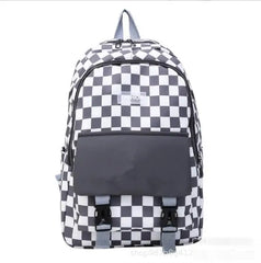 Women Backpack School Bag Ring Student Backpacks Teenage Girl School Bags