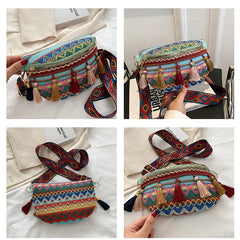 Women's Chest Bag National Women Shoulder Bag Fanny Pack