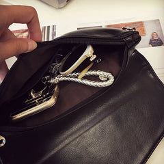 Women's Tassel Bling Clutch Handbag Envelope Party Chain Bag
