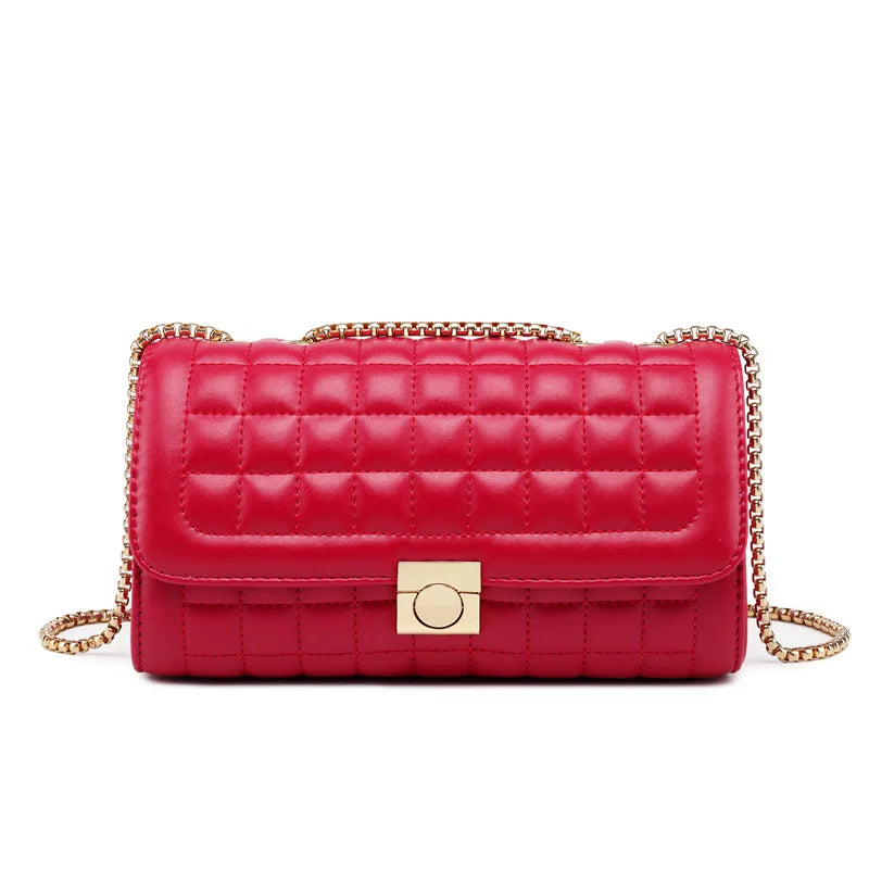 Women's PU Shoulder Slant Bag Famous Brand Handbag Messenger Bag