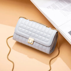 Women's PU Shoulder Slant Bag Famous Brand Handbag Messenger Bag