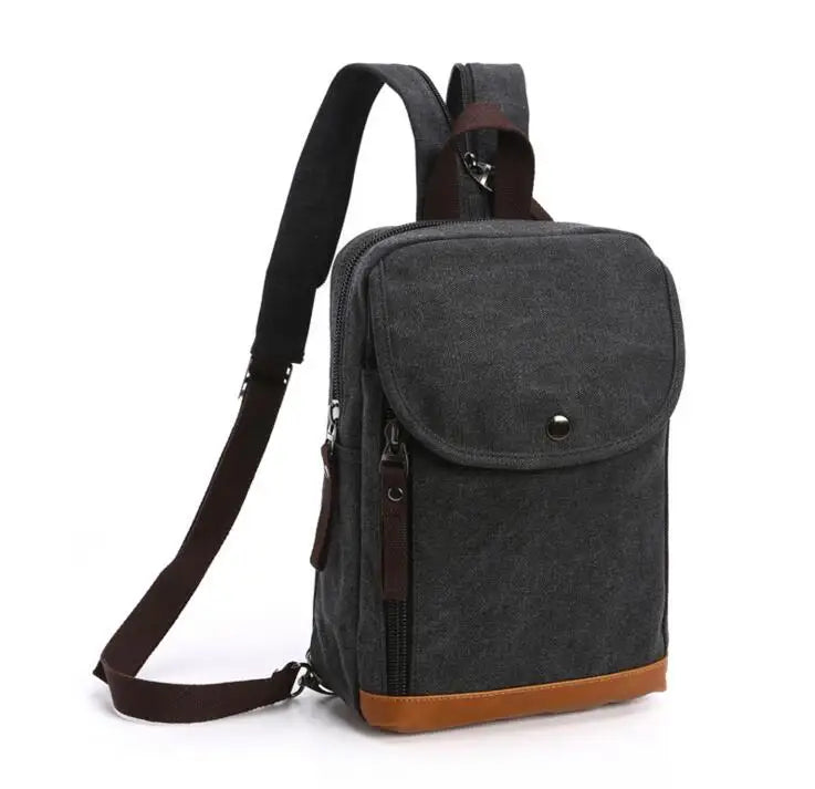 Small Canvas Travel Backpack Casual Unisex Hot Bag