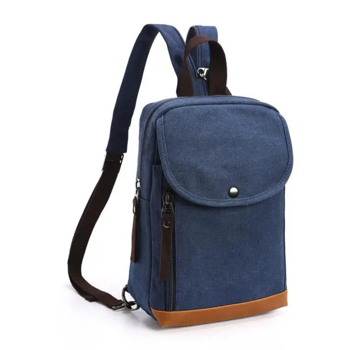 Small Canvas Travel Backpack Casual Unisex Hot Bag