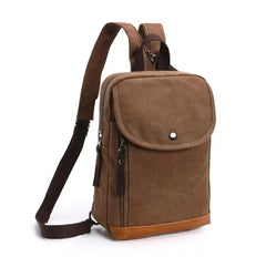 Small Canvas Travel Backpack Casual Unisex Hot Bag