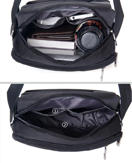 Men Small Crossbody Shoulder Bag Messenger Bag