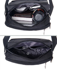 Men Small Crossbody Shoulder Bag Messenger Bag