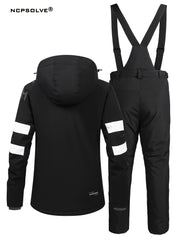 Women's Windproof Ski Set Jacket & Trouser Activewear