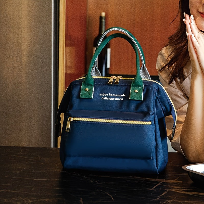 Large Capacity Portable Insulated Bag for Office Workers