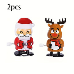 Christmas Wind Up Toys Snowman & Tree Party Favors