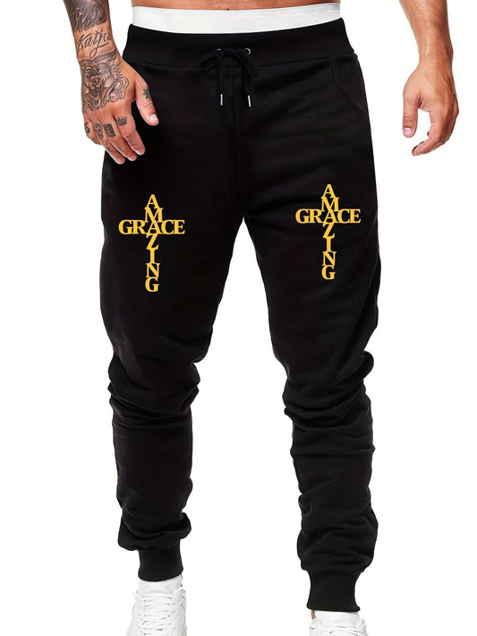 Men's Drawstring Sweatpants Casual Jogger Pants
