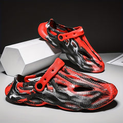 Unisex Camo Comfy Clogs Non Slip Garden Shoes