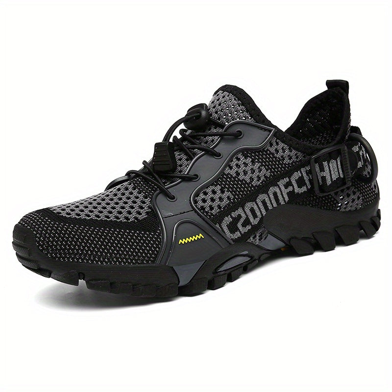 Men's Knitted Breathable Sneakers for Hiking Climbing