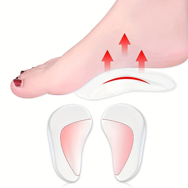 Silicone Arch Support Insoles for Flat Feet