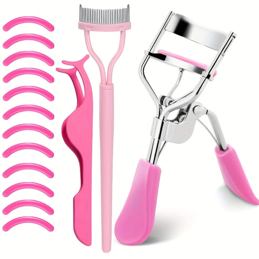Professional Eyelash Curler Kit with Mascara Applicator