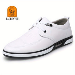 Men's Breathable Leather Dress Shoes For Office