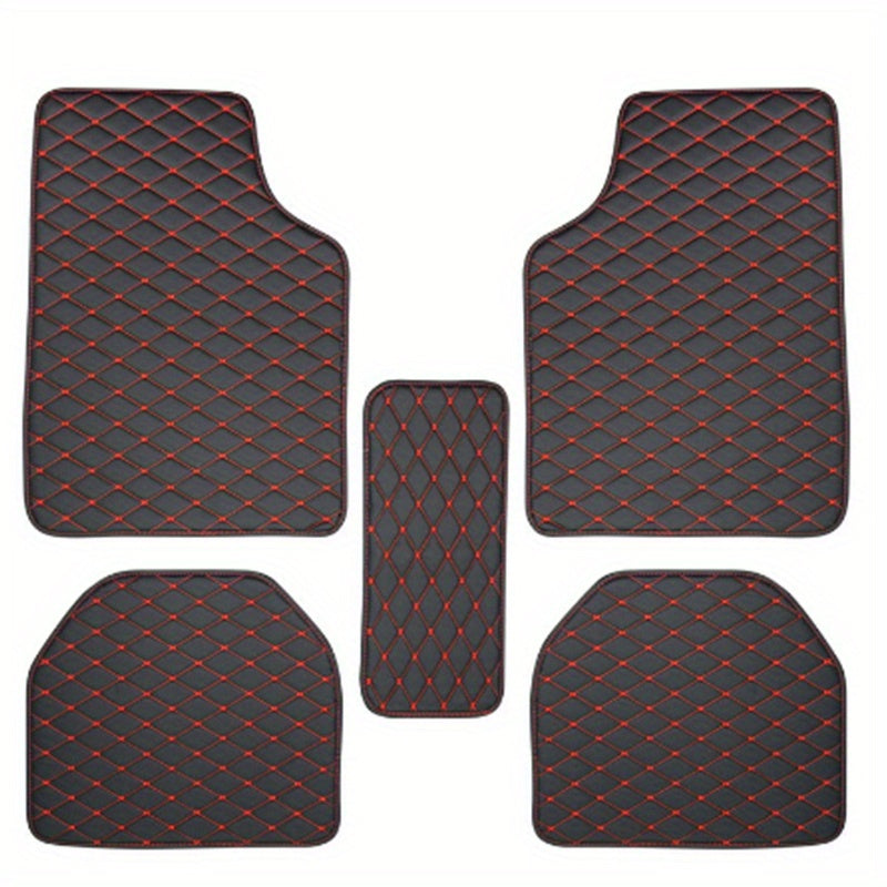 Waterproof Leather Car Carpet Set