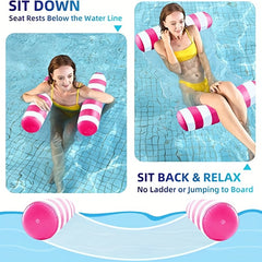 4-in-1 Inflatable Hammock Pool Float