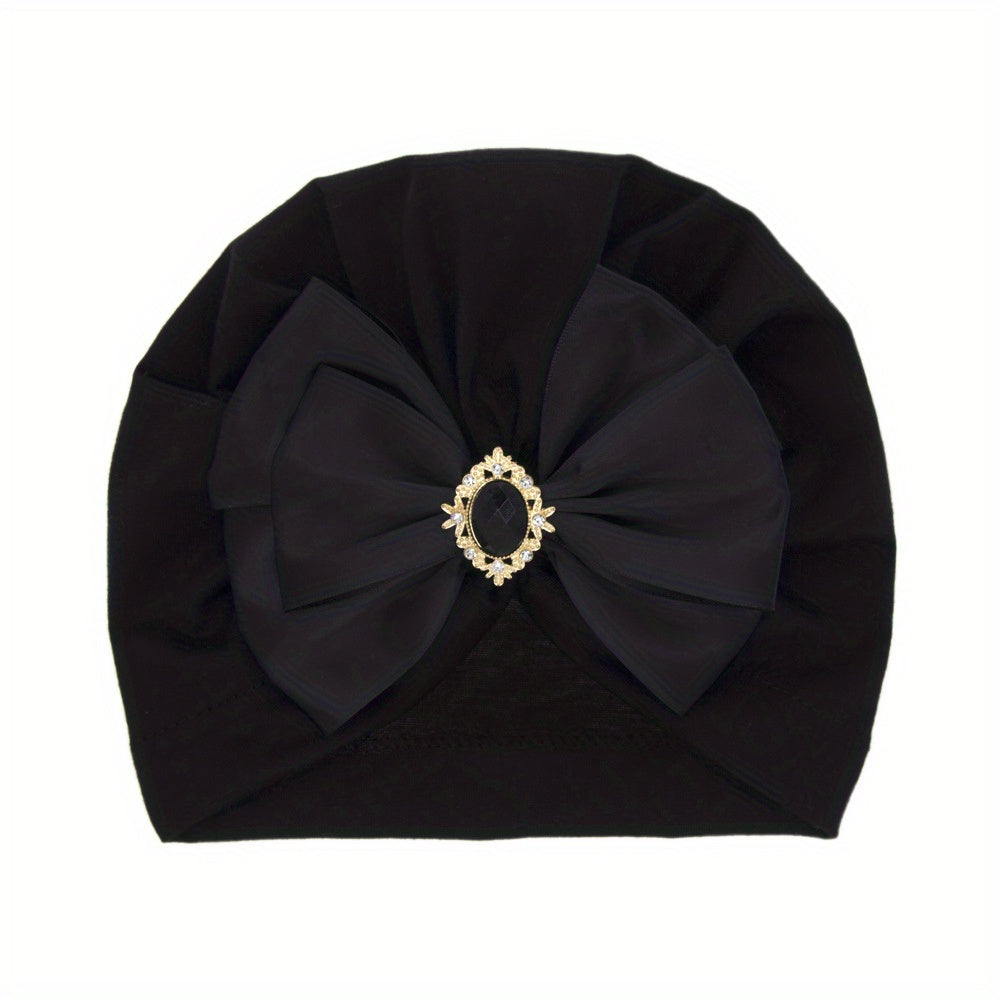 Casual Bow Knot Pullover Hat For Kids
