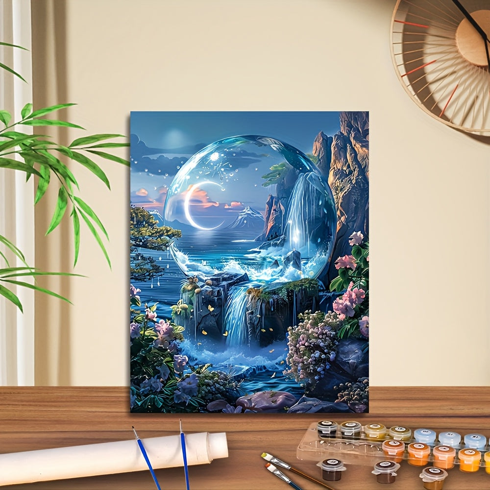 Fantasy Paradise DIY Digital Painting Kit 40x50 Unframed Home Wall Decor Gift