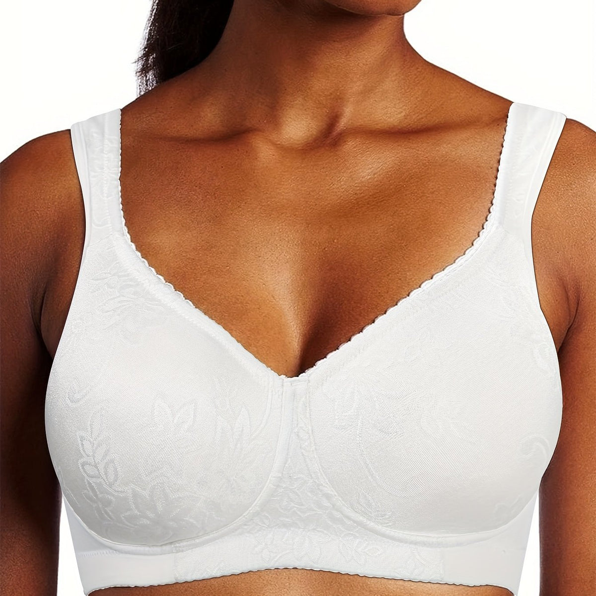 Comfy & Breathable Wireless Bra Full Coverage Women's Lingerie