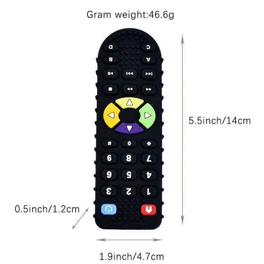 Silicone Baby Teether Remote Control Teether Toy