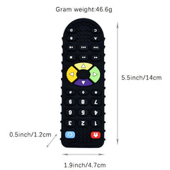 Silicone Baby Teether Remote Control Teether Toy