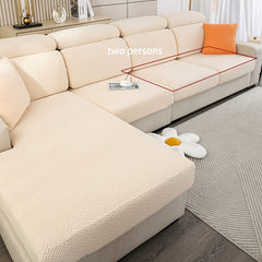 Abstract Grid Pattern Sofa Slipcover High Elasticity Furniture Protector