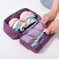 Portable Travel Underwear Storage Bag Toiletry Organizer