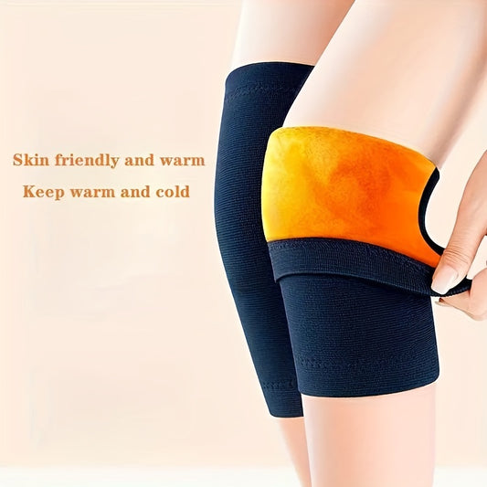 Winter Warm Knee Pad Cashmere Leg Warmer for Adults Seniors