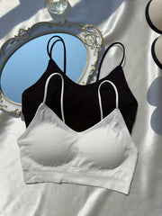 2pcs Wireless Bras Comfy & Breathable Stretch Intimates Bra
