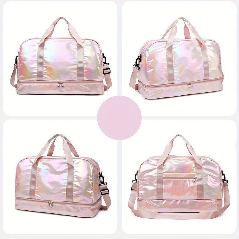 Women's Dry/Wet Separation Sports Bag Large Capacity Yoga Bag
